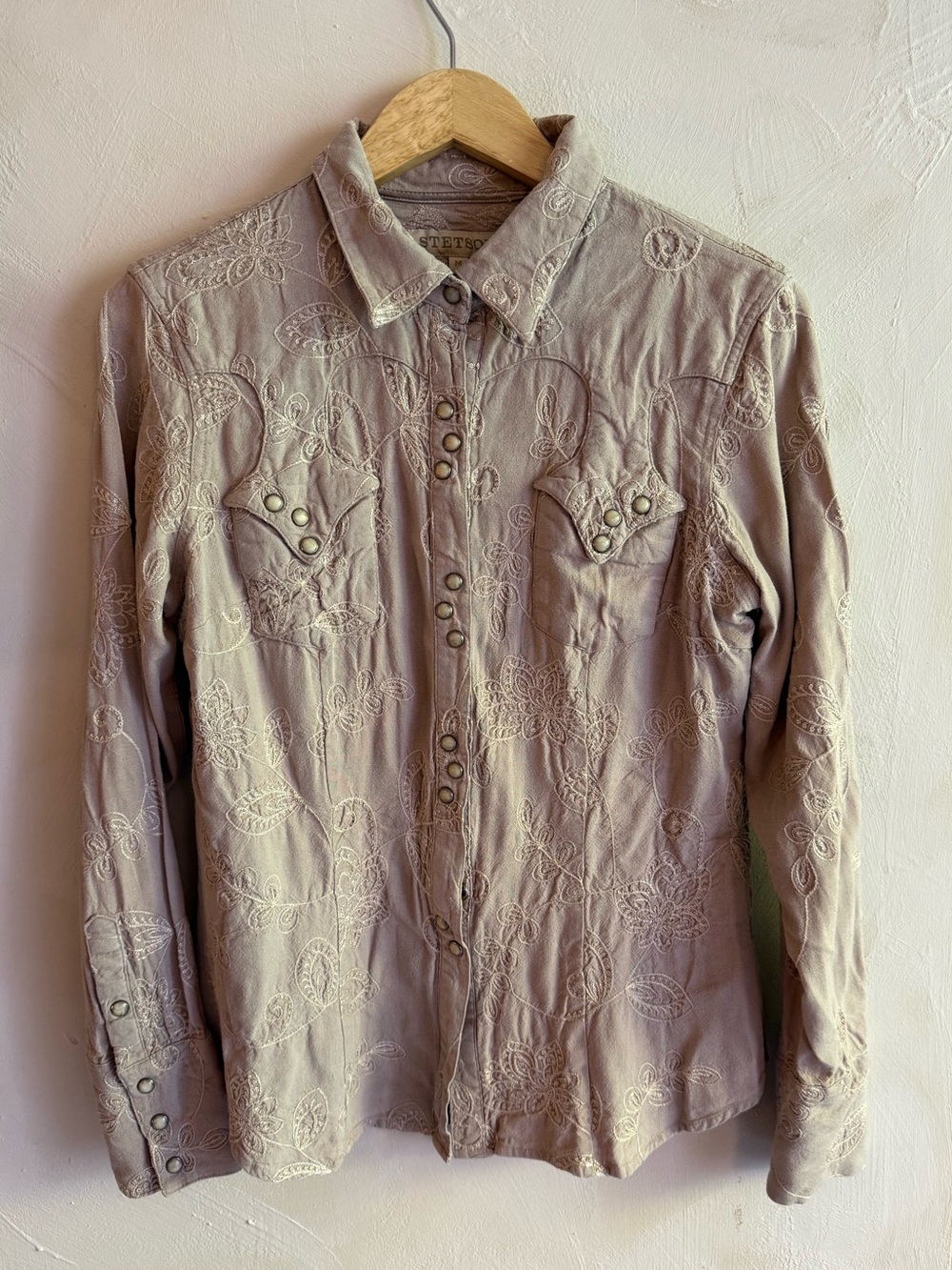 Stetson Women's Embroidered Taupe Jacket